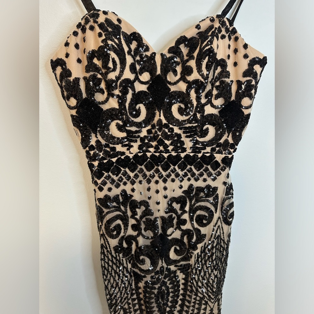 Splash Stunning Maxi Sequence Fitted Mesh Mermaid… - image 7